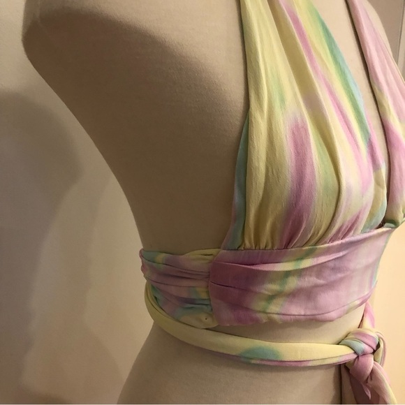 ZARA tie-dye crop top. Size XS. - Picture 3 of 8